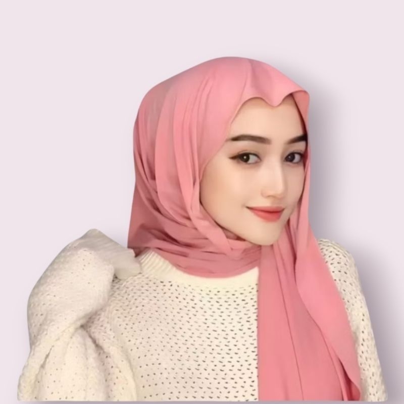 เสื้อยืด RAYON พรีเมี่ยม pashmina/ super pashmina/ hijab selegram ยาว 180CM กว้าง 75cm