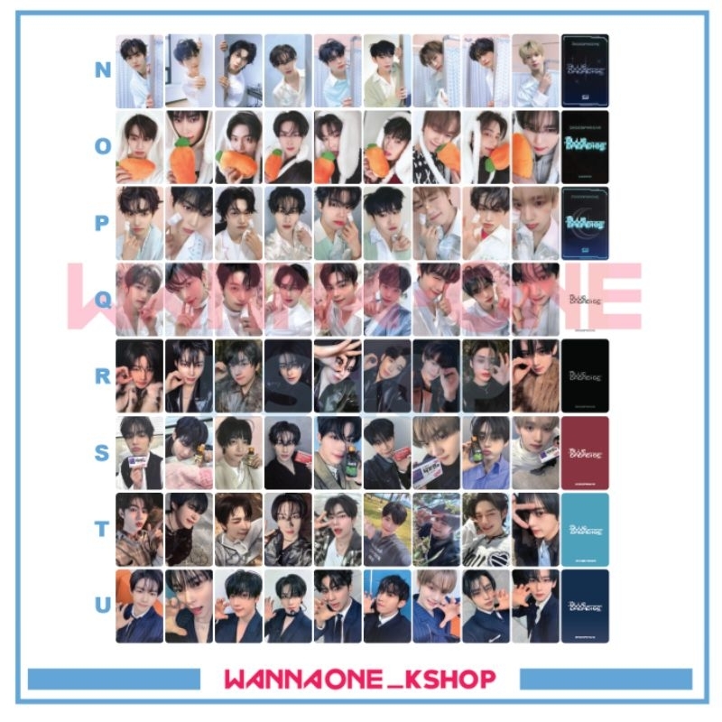 Photocard ZB1 DOCTOR Doctor blue paradise อัลบั้ม zerobaseone