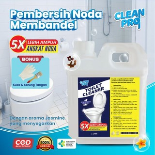 Clean Pro Toilet Cleaner 1000ml Pembersih Kerak dan Noda Toilet/WC/Kloset/Lantai Keramik Kamar Mandi