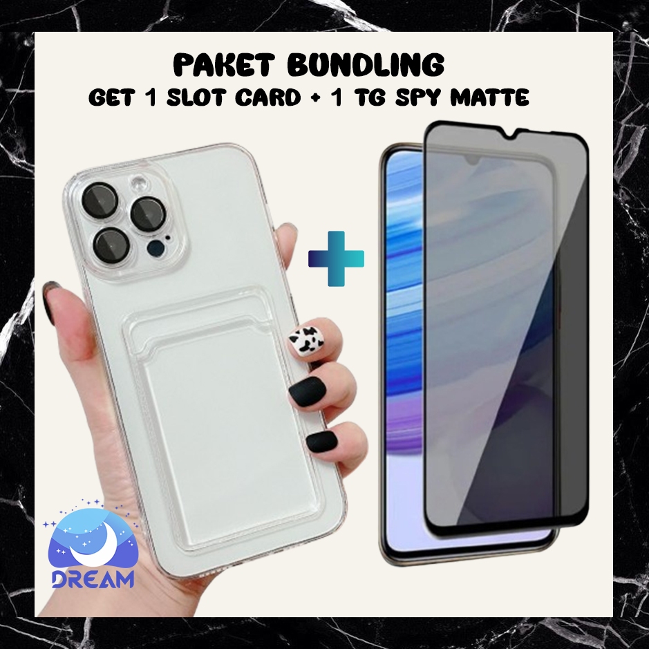 [ECONOMIC PACKAGE] รับการ์ดสล็อต 1 ตลับ + ANTI-SCRATCH SPY สําหรับ VIVO Y12S Y20S Y30 Y50 Y35 VIVO Y