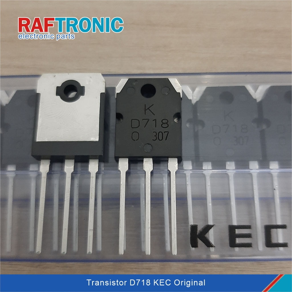 ทรานซิสเตอร์ 2SD718 D718 NPN Epiaxial Silicon Original KEC