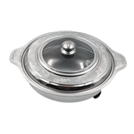 Muranee Catering Pan Oval Stainless Steel Buffet Serving Place R31