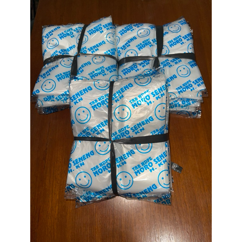 ขนาดถุงพลาสติก HDPE ธรรมชาติ 15