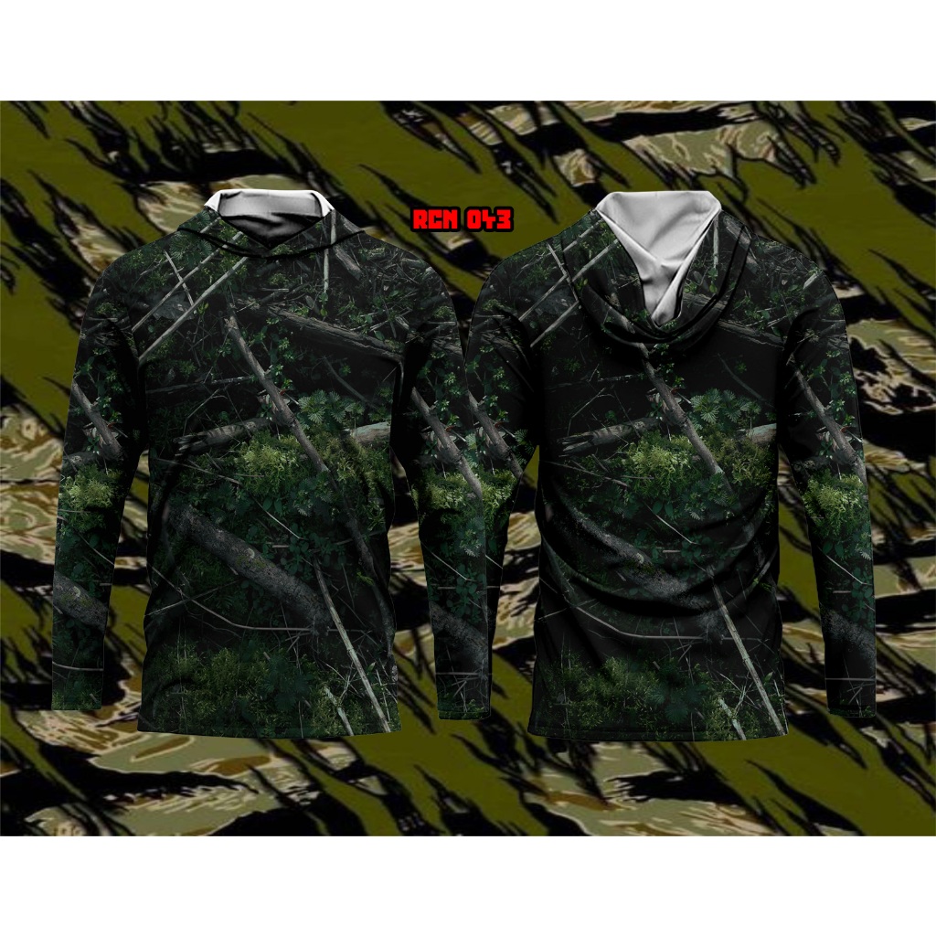 CAMO HOODIE SHIRT / HOODIE SHIRT / NATURAL CAMO HUNTING SHIRT