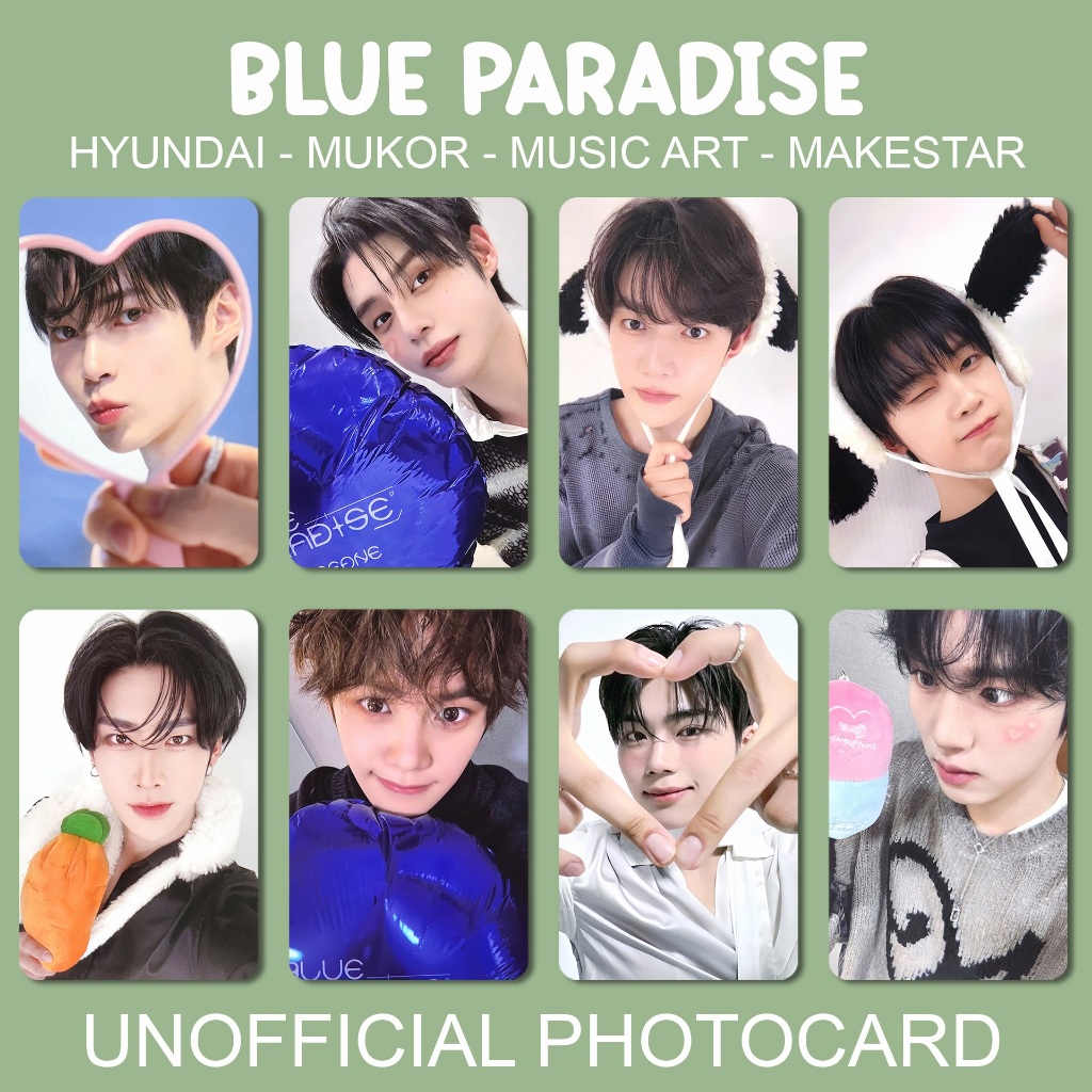 [UNOFFICIAL PHOTOCARD] ZB1 - BLUE PARADISE [2]