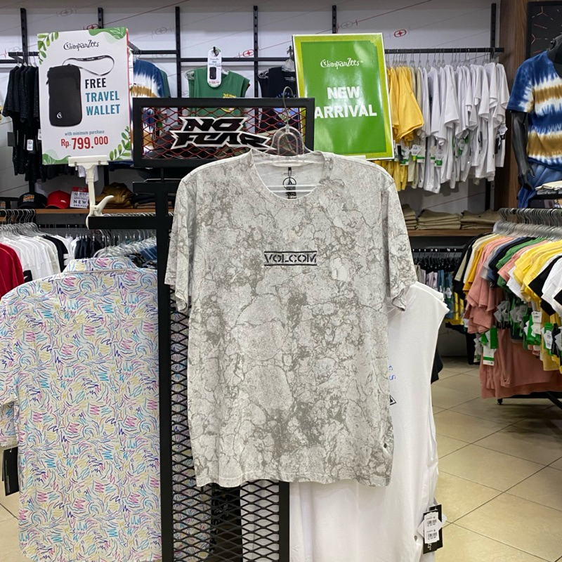 Volkom MCT Verve เสื้อยืดแขนสั้น สีขาว ต้นฉบับ