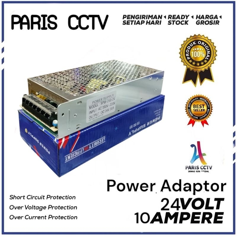 Switching power psu 24v 10A คุณภาพสูง 24 โวลต์ 10 ampere transformer adapter charger