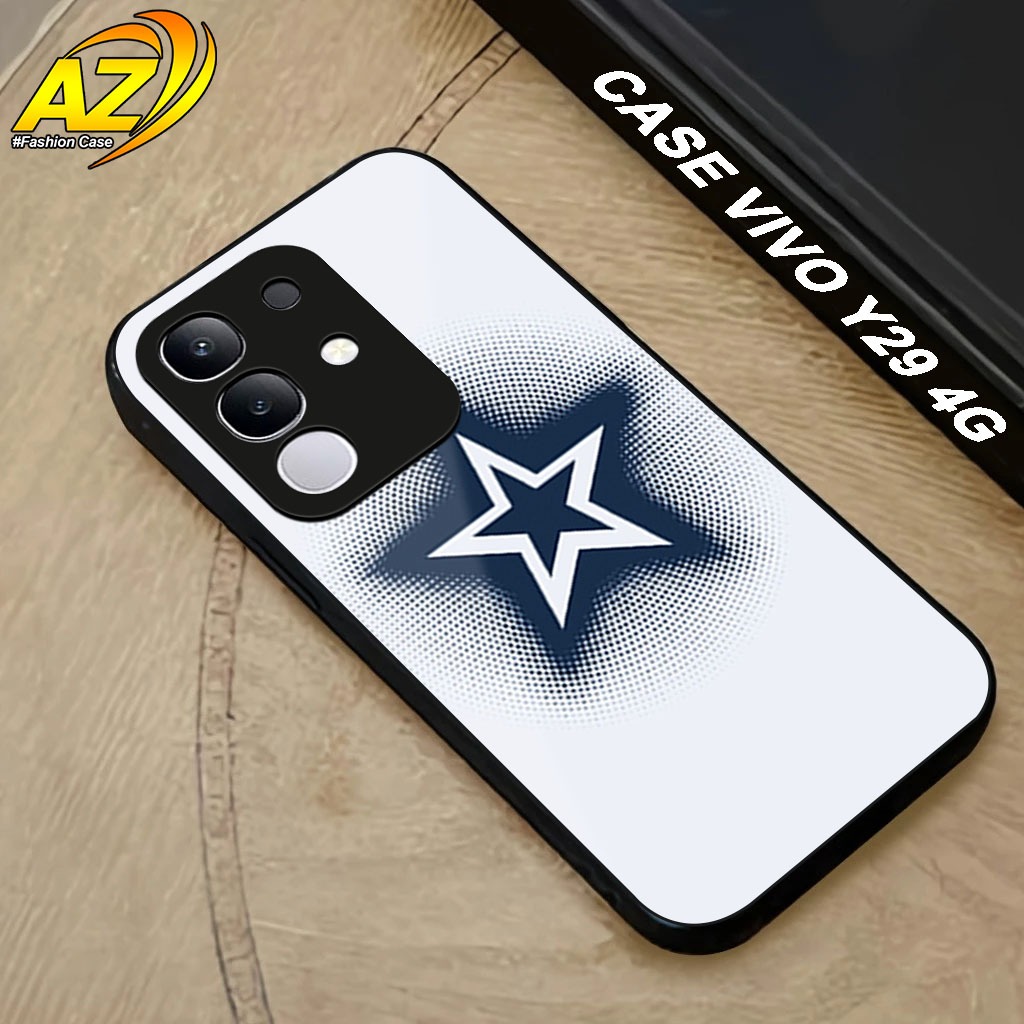 เคส Vivo Y29 4G ล่าสุด [STAR MOTIF] เคสโทรศัพท์มือถือ, ตัวป้องกันโทรศัพท์มือถือ, อุปกรณ์เสริมโทรศัพท