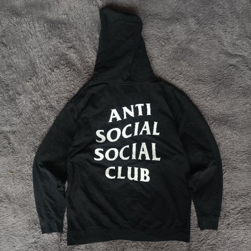 เสื้อฮู้ดซิป Assc (Anti Social Social Club) มือสอง