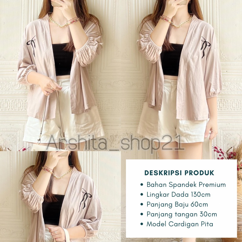 โซนี่อา CARDIGAN || [C50173] WOMENS TOP OVERSIZE CARDIGAN SUPER CAKEP OUTER CARDIGAN MODERN CARDIGAN