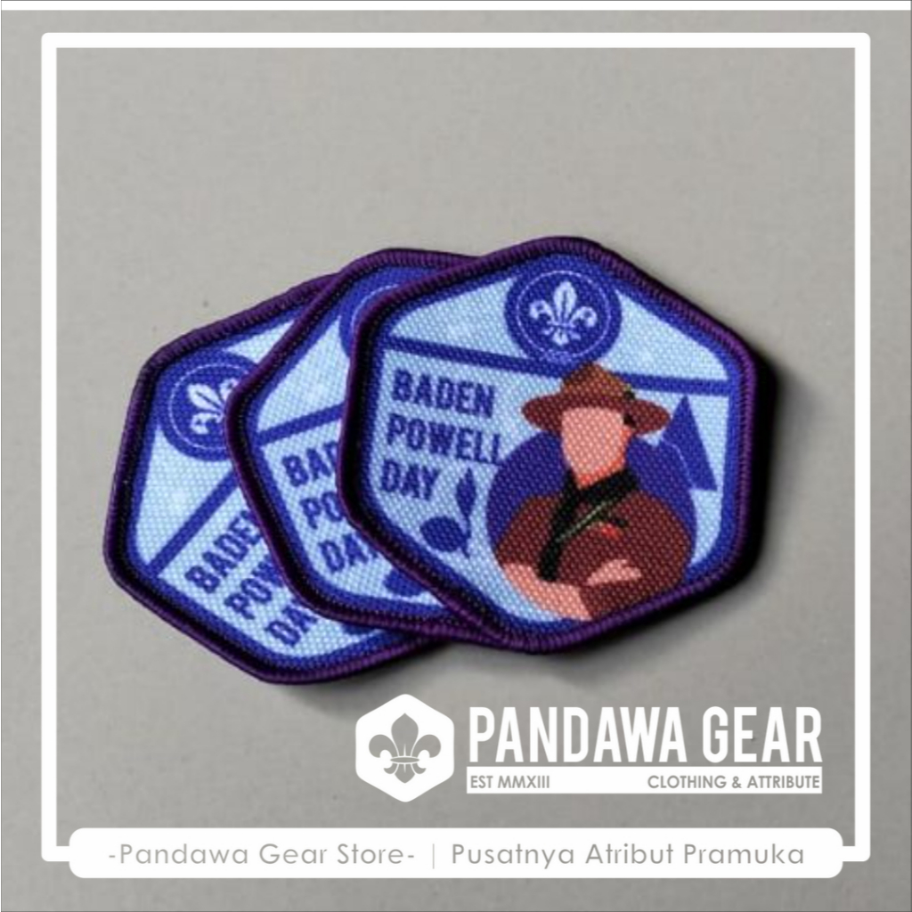 แผ่นแปะป้ายวัน Baden Powell