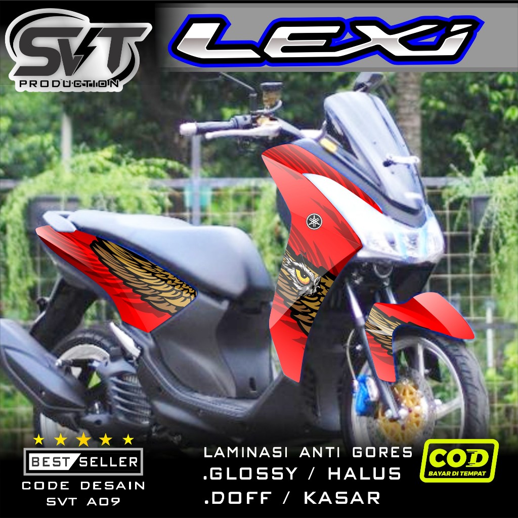 Yamaha LEXI Fullbody Full Block Decal Sticker ST A09 Design