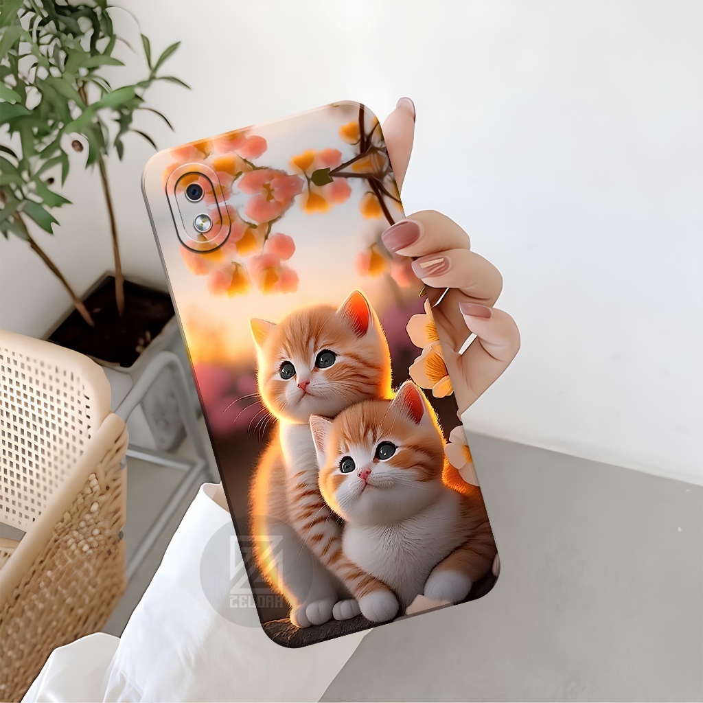 เคส HP Samsung Galaxy A01 Core - เคสแมวแฟชั่น - Samsung Galaxy A01 Core Softcase - เคส Samsung Galax