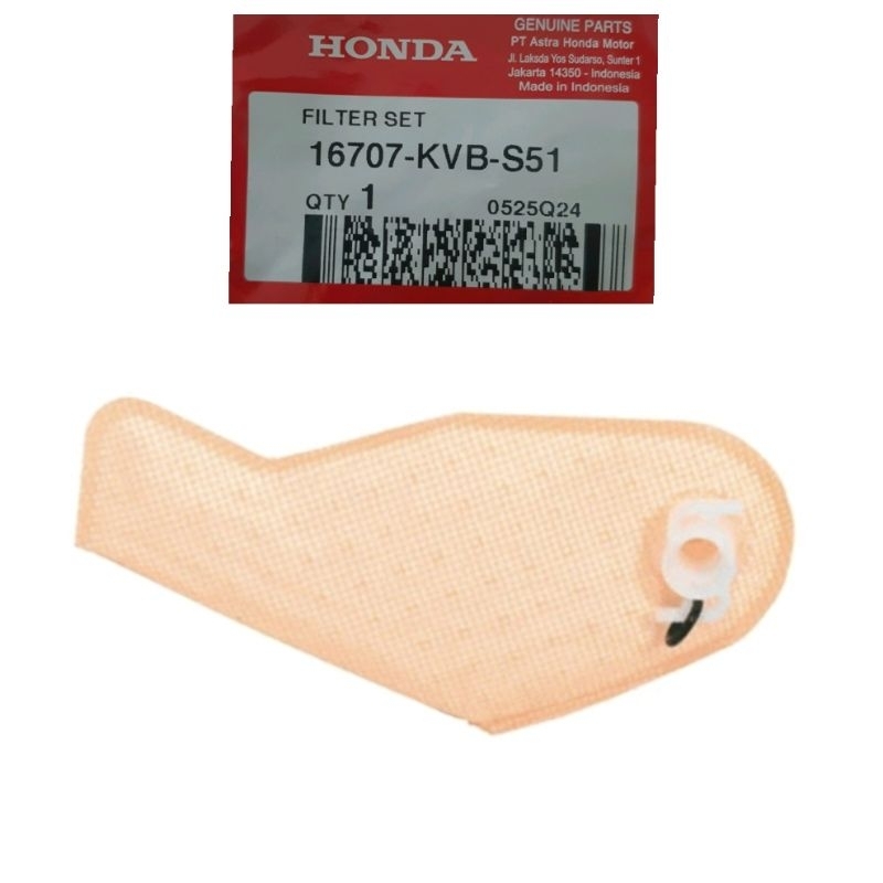 16707-KVB-S51 GASTOLINE ชุดกรอง PLMPERS BEAT SCOOPY SPACY ADV PCX 150 160 STYLO GENIO VARIO 110 125 