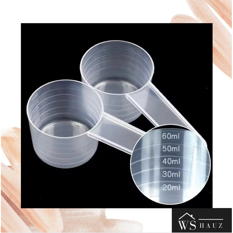 SPOON CUP MEASURING POWDER MILK POWDER COFFEE TEA FLOUR KITCHEN SEASONING TRANSPARING DETERGENT