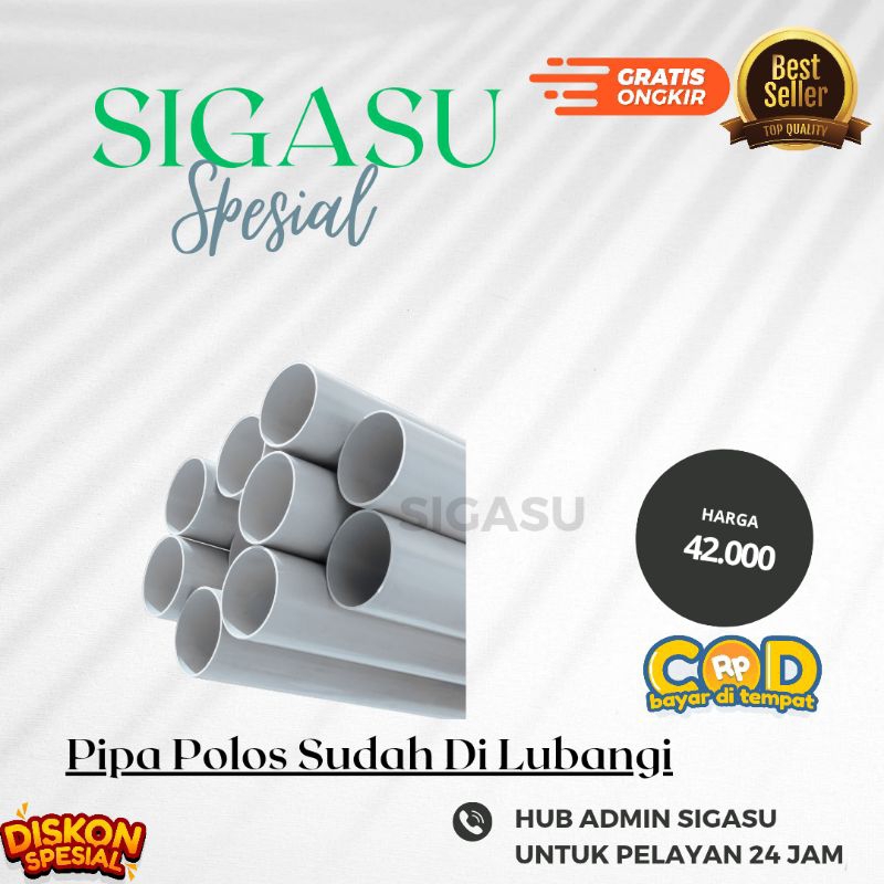 PVC PIPE ALREADY HOLE