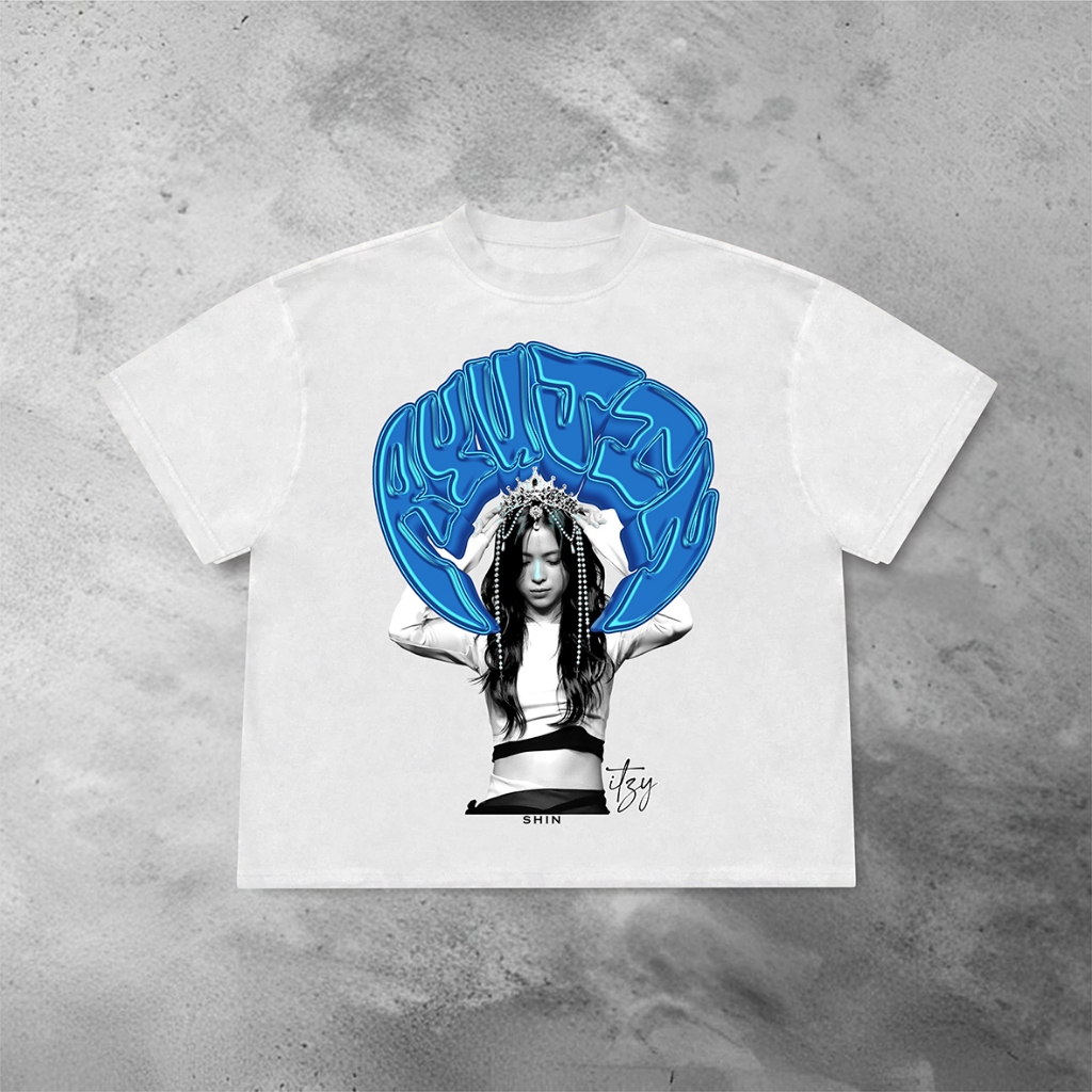 เสื้อยืด BOXY BASIC RYUJIN ITZY