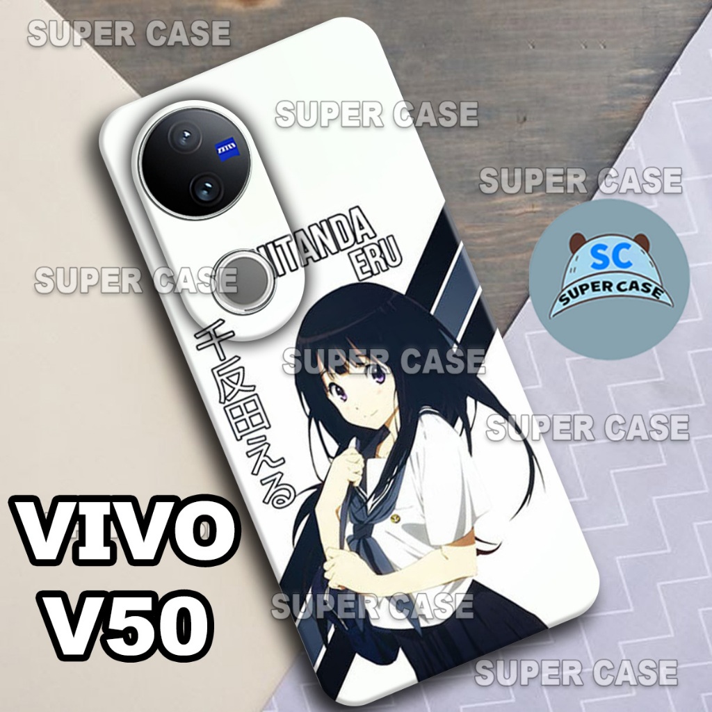 (Q5) Procamera Softcase สําหรับ VIVO V50 HP ใหม่ล่าสุด | สาว MOTIF | เคส VIVO V50 | เคส VIVO V50 Sof