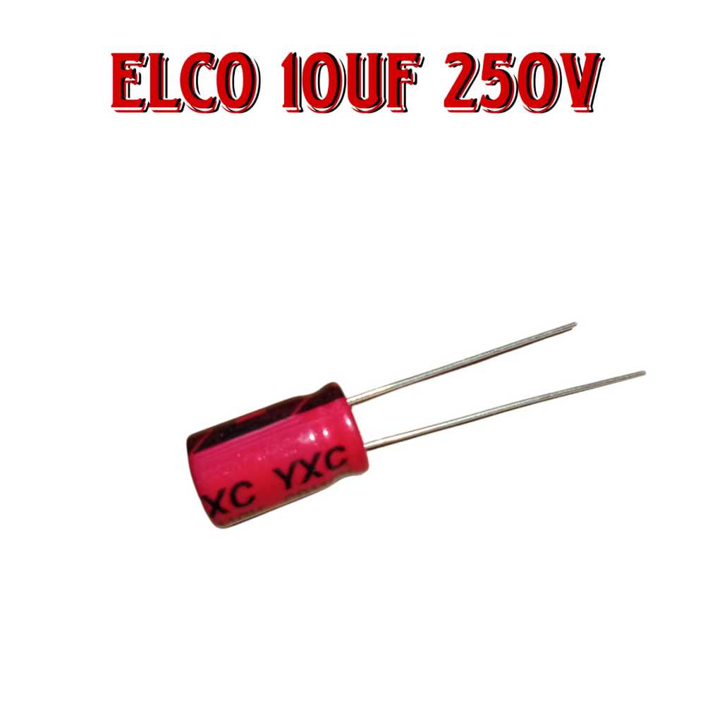 ELCO 10UF 250V และ ELCO 10MICRO 250VOLTE