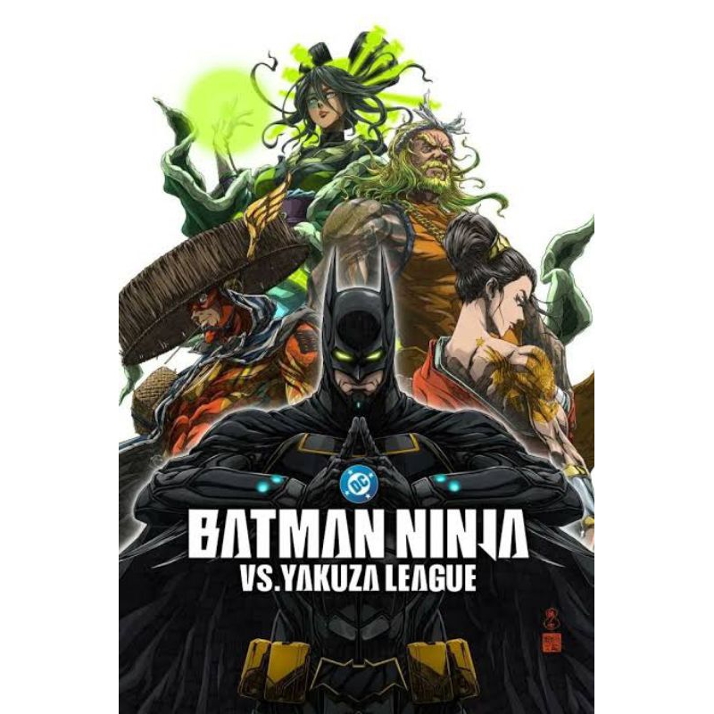 BATMAN NINJA VS YAKUZA LEAGUE ANIMATION DVD (2025)