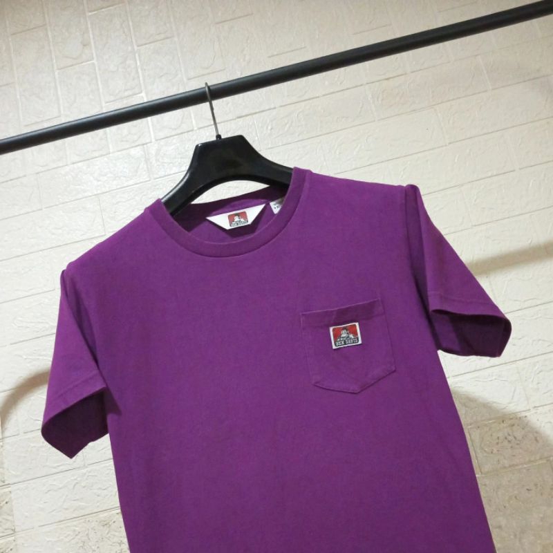 เสื้อยืด Ben Davis Pocket สีม่วง