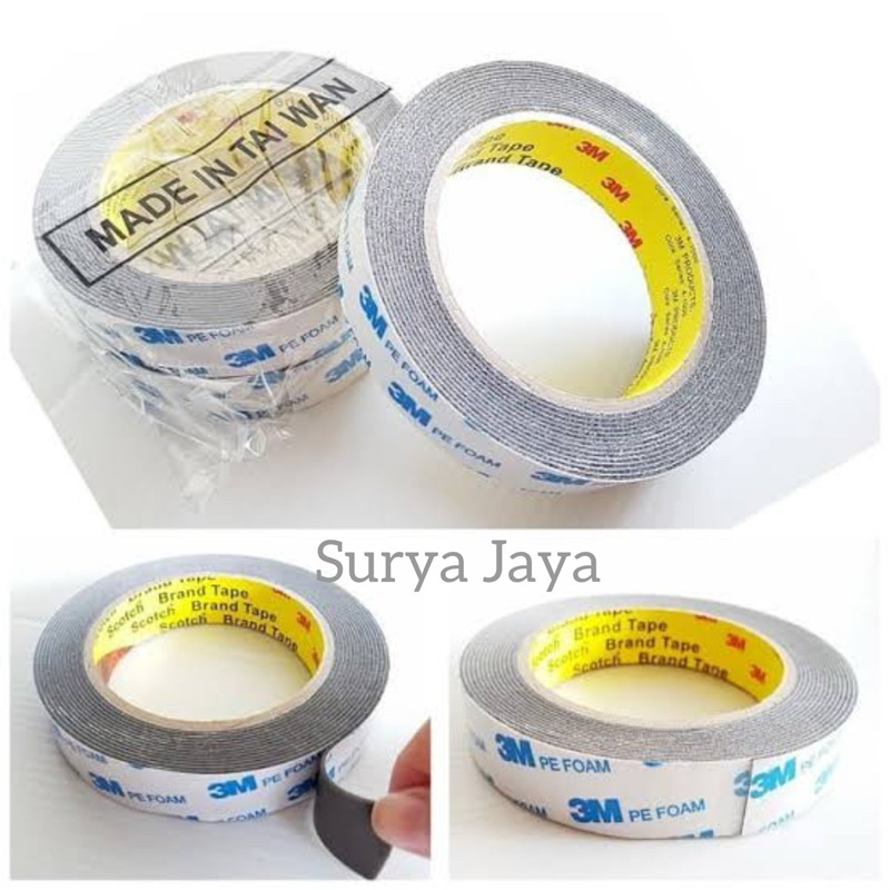 DOUBLE TAPE 3M PE FOAM INSULATION TAPE BB FOAM 23MM x 4.5M