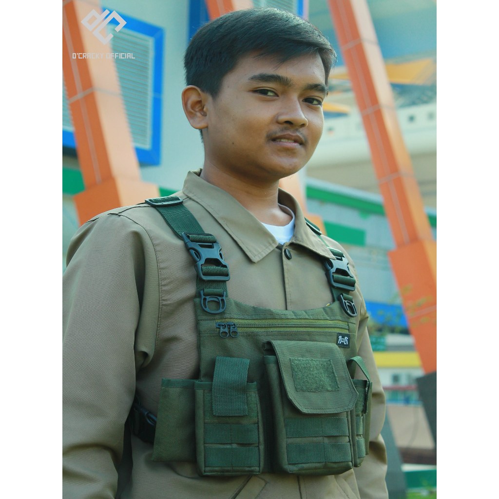 RARIAR - Premium Mens Chest Bag Tactical Vest Bag