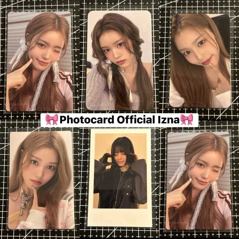 [ READY ] Photocard Official Izna - jeemin saebi koko sarang jungeun jiyoon