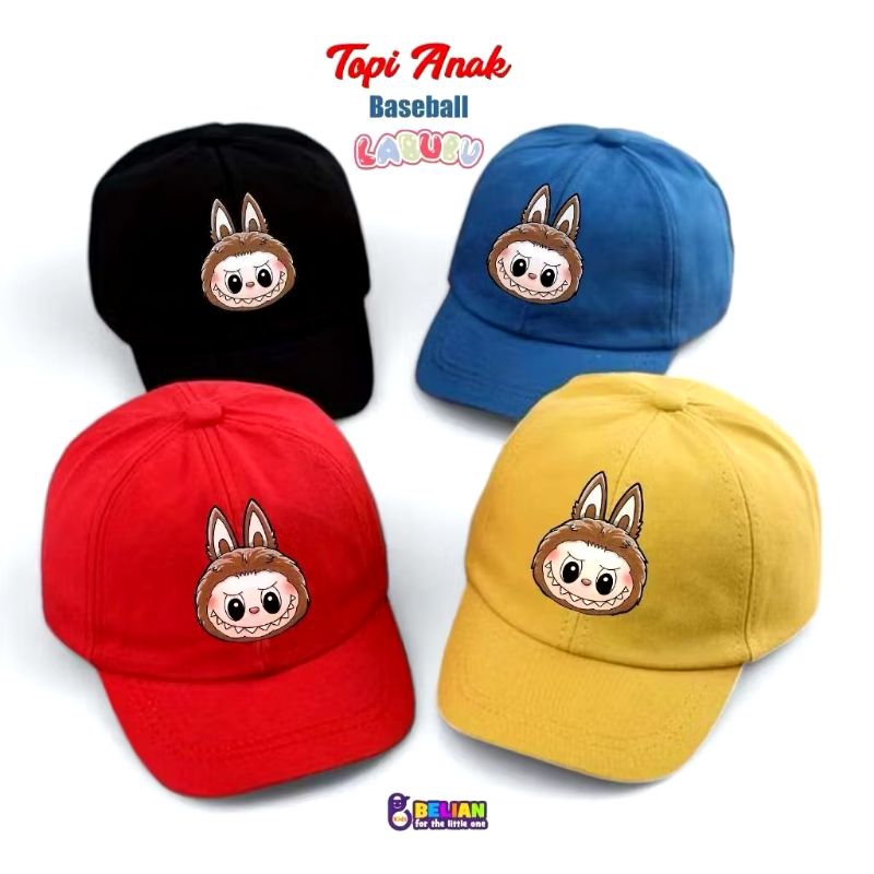 BOYS AND GIRLS BASEBALL HATS 2-6 ปี OLD / PUMPKIN CHARACTER BOYS AND GIRLS HATS