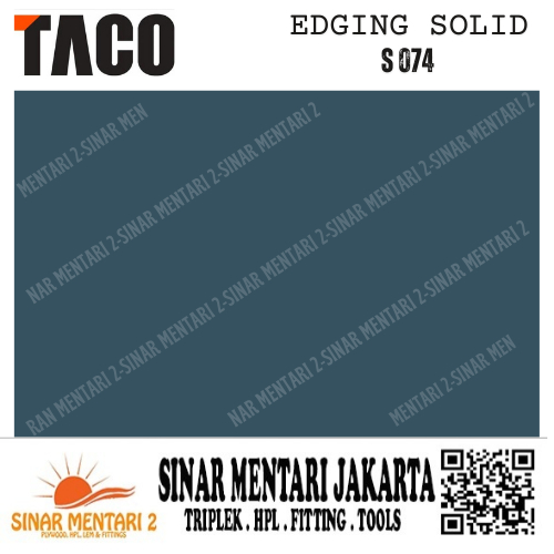 EDGING TACO SOLID CODE S 074