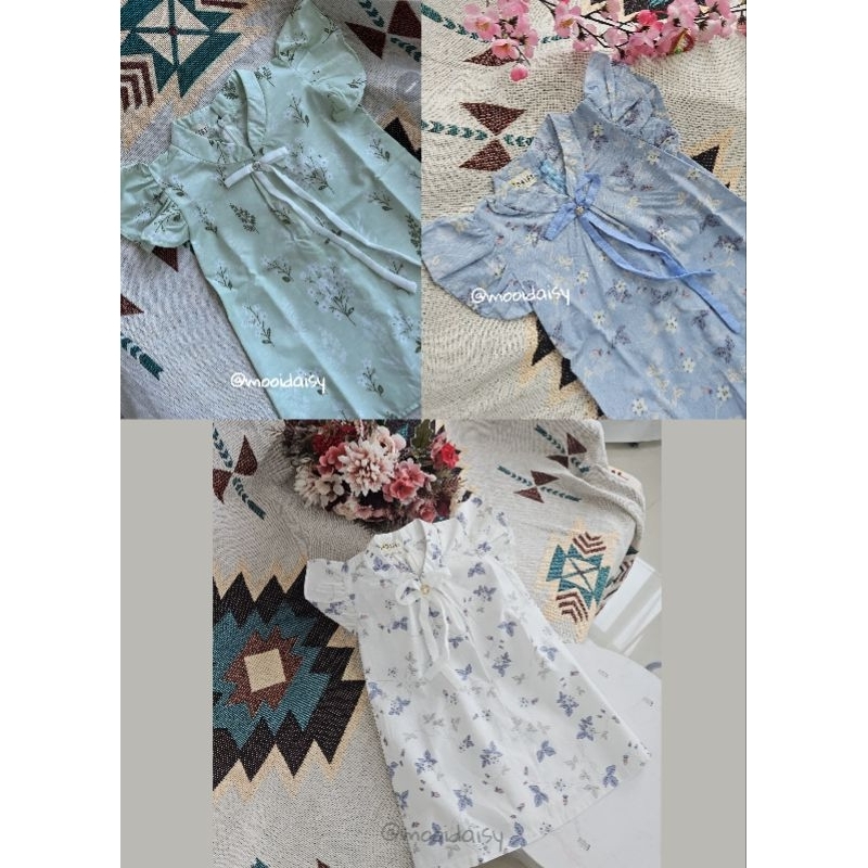 MOOIDAISSY D131 NA-BI Dress / ชุดเดรสเด็กเกาหลี 1-6 ปี