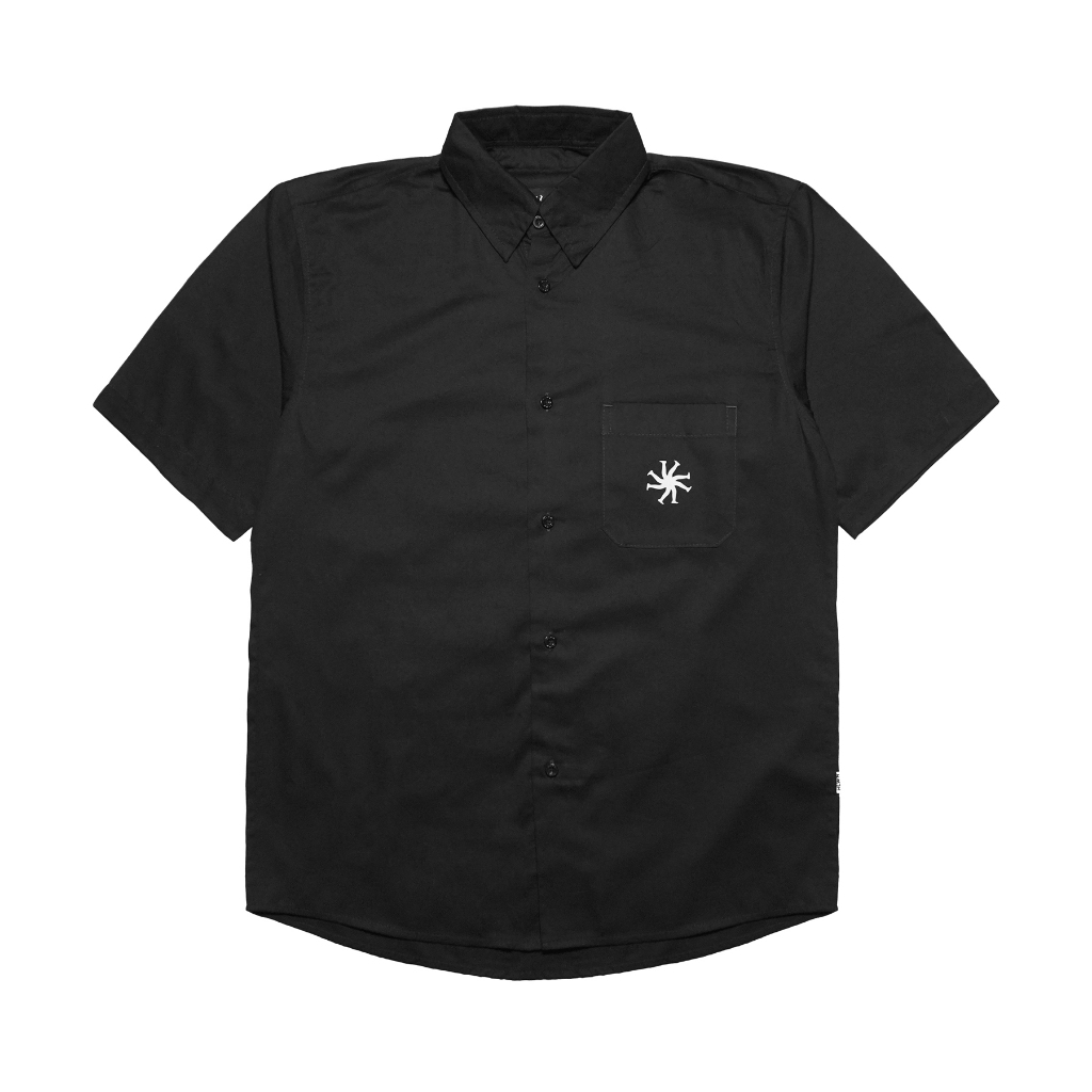 HLWN Running Unisex Shirt สีดํา - Kamikaze