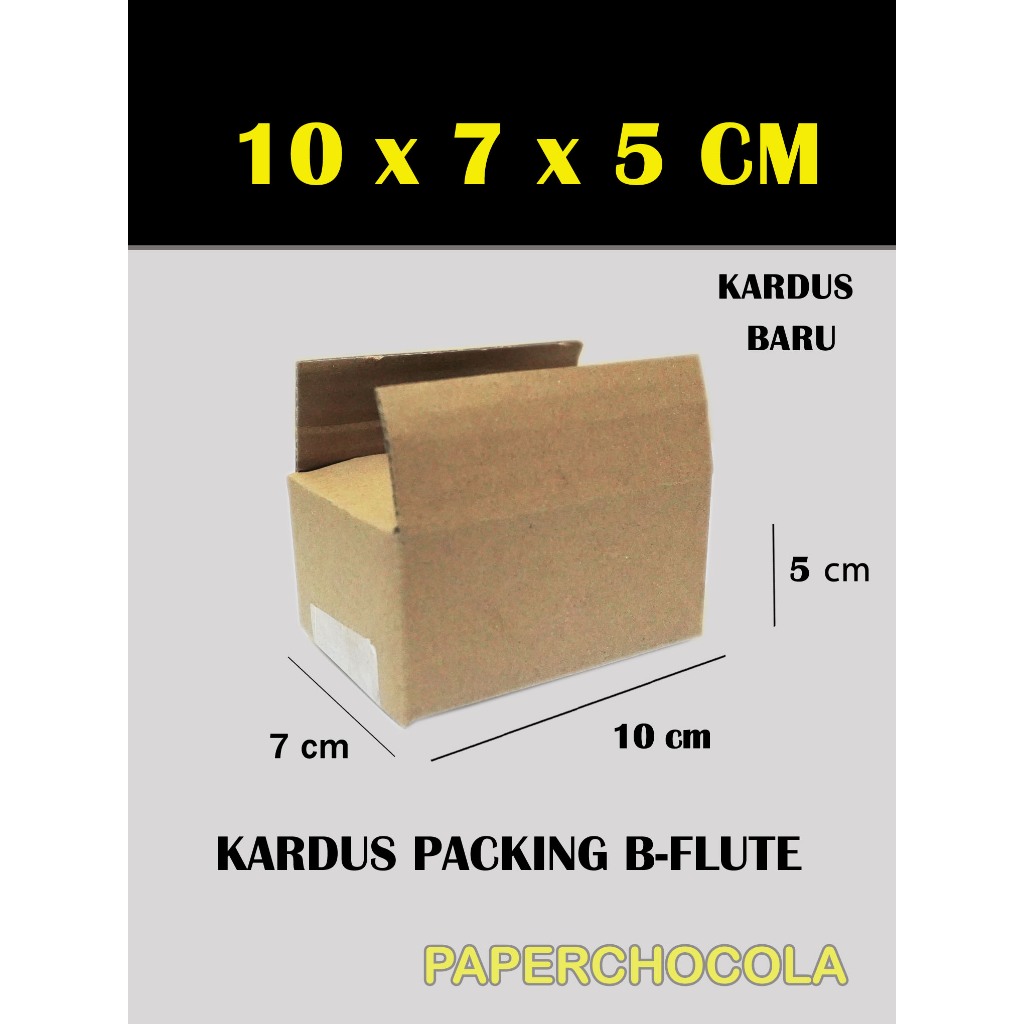 แพ็คเกจการ์ด 10X7X5 cm/ONLINE PACKING/กล่องการ์ดสะสม B-FLUTE