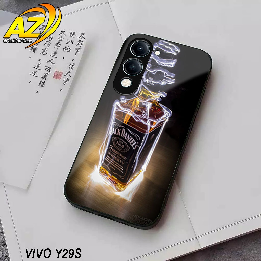 ล่าสุด Vivo Y29s Glass Softcase [JKDL MOTIF] เคสโทรศัพท์มือถือตัวป้องกันโทรศัพท์มือถืออุปกรณ์เสริมโท