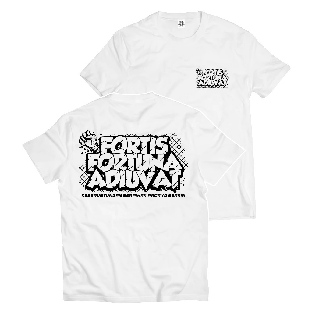 เสื้อยืด Fortis Fortuna Adiuvat สําหรับผู้ชายและผู้หญิง