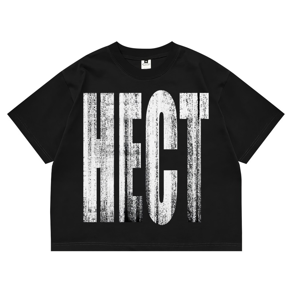 เสื้อยืด - Grunge - เสื้อยืดสีดํา - Hectic | เสื้อยืด Unisex