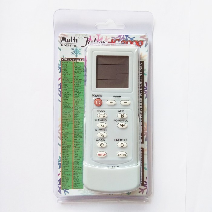 JOKER MULTI AC REMOTE / UNIVERSAL REMOTE สําหรับทุกรุ่นและแบรนด์