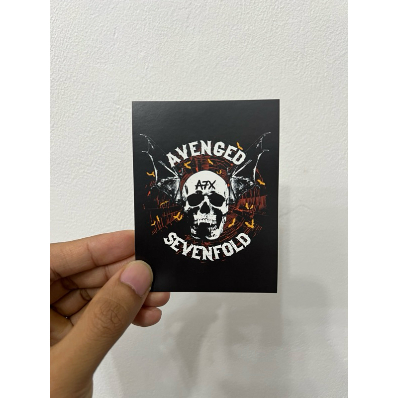 Avenged Sevenfold A7X World สินค้าอย่างเป็นทางการ 1 สติ๊กเกอร์