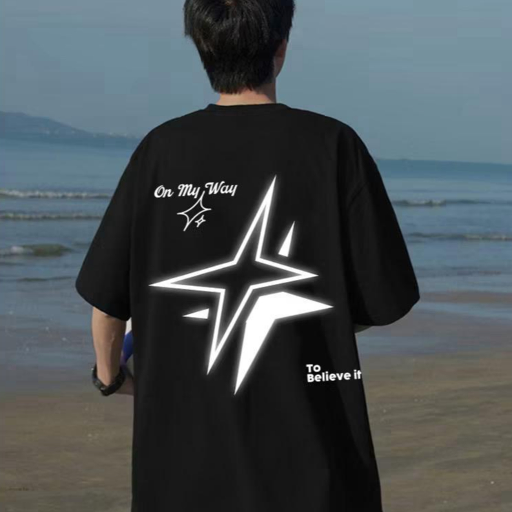 เสื้อยืดโอเวอร์ไซส์ Regular Fit - On My Way