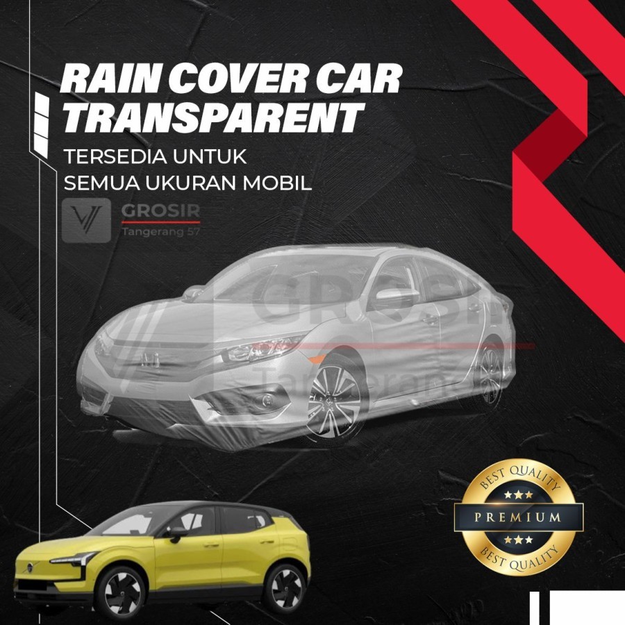 ฝาครอบตัวถังโปร่งใส Volvo EX30 EX 30