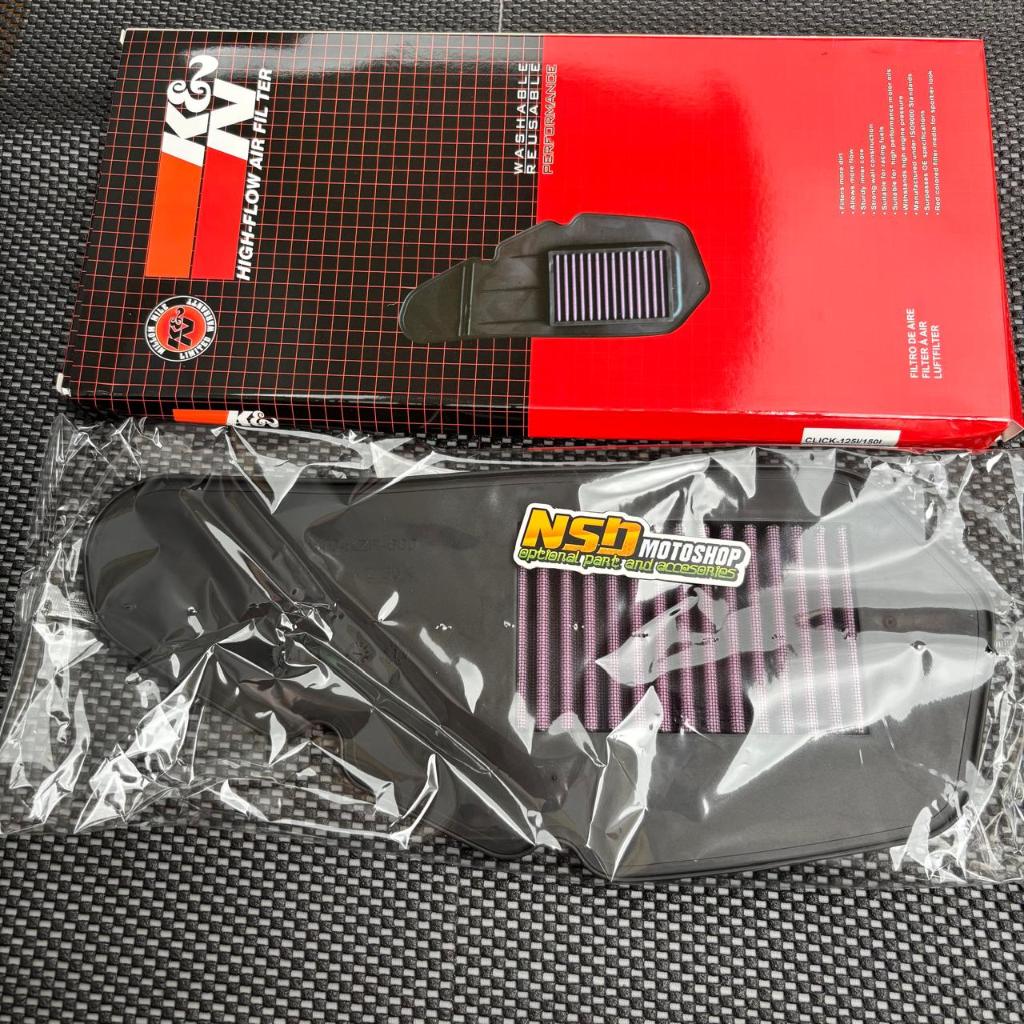 K&N Racing Hybrid Air Filter Vario 125 150 Vario KZR Vario Led Old Vario New Gen1 Gen2 Hybrid Air Fi