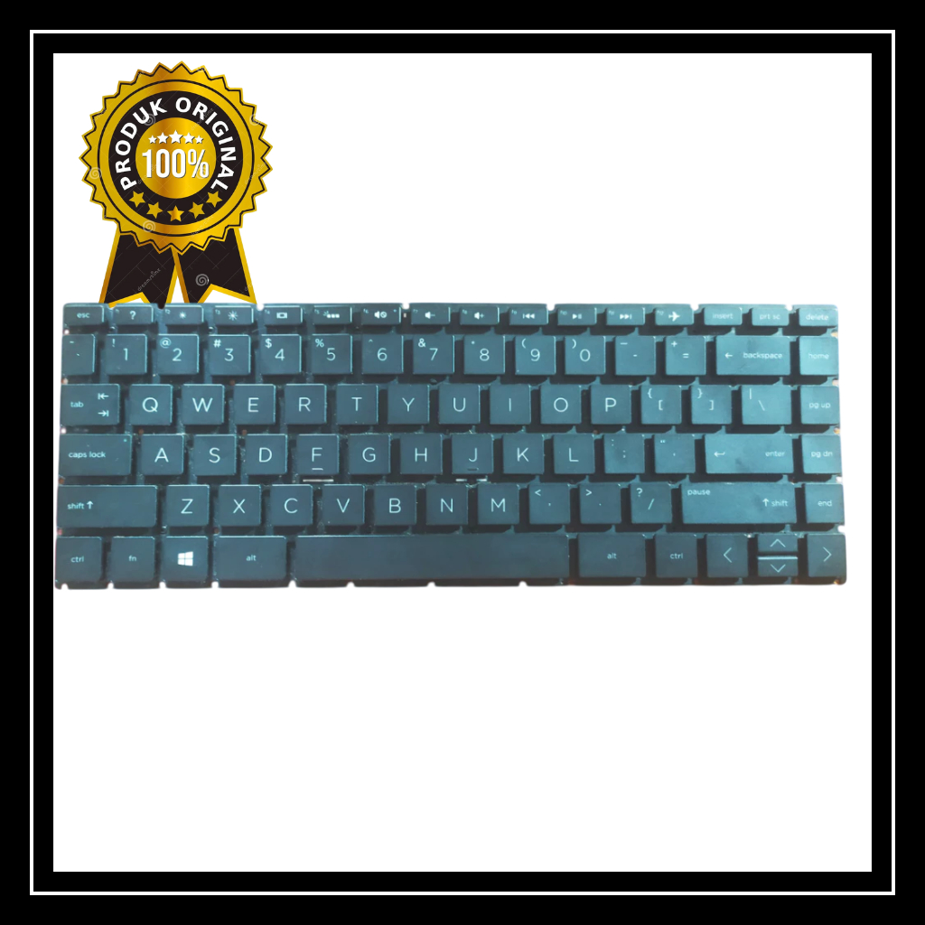 HP 14S-CF 14S-DK 14S-DG 14S-DQ แล็ปท็อปแป้นพิมพ์ปกติ HP 14-CK 14-DQ HP 240 G6 240-G6 245-G6 สีดํา Ba