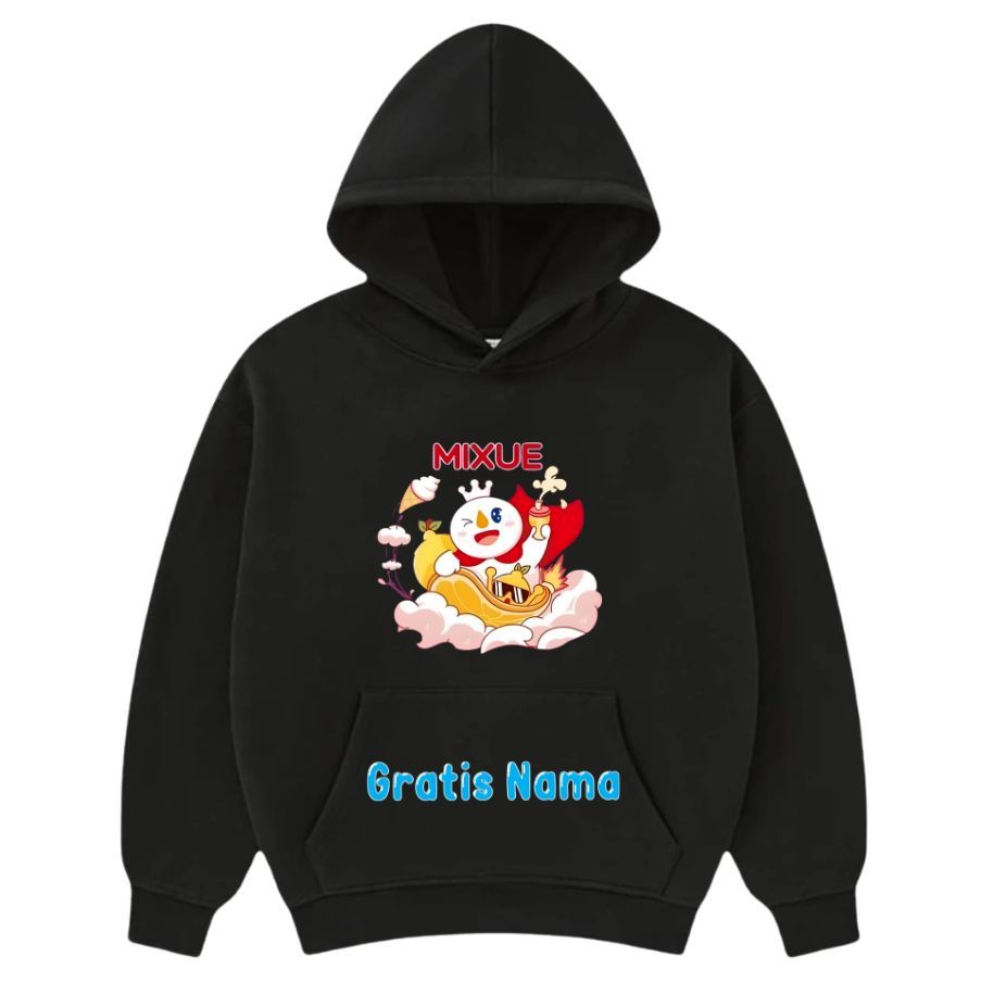 Mixue Boys Girls Hoodie Jacket Hoodie เสื้อกันหนาวเด็ก Mixue ภาพน่ารักเรือฟรี NAME