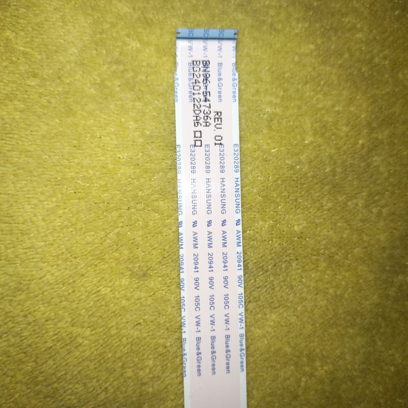 เซ็นเซอร์สายเคเบิลแบบยืดหยุ่น WIFI SAMSUNG TV UA43DU8000K BN96-54736A