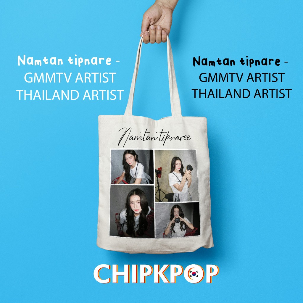 [SET PACKAGE] NAMTAN GMMTV TOTEBAG I NAMTAN TIPNARE I GMMTV GIRL I THAILAND TOTEBAG I TOTEBAG I CUST