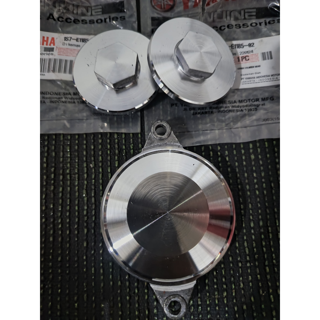JUPITER ZRIC COVER CRANKSHAFT COVER/ฝาครอบวาล์วและCENTRIC SET CNC HAWA JUPITER VEGA PRO1 RACING
