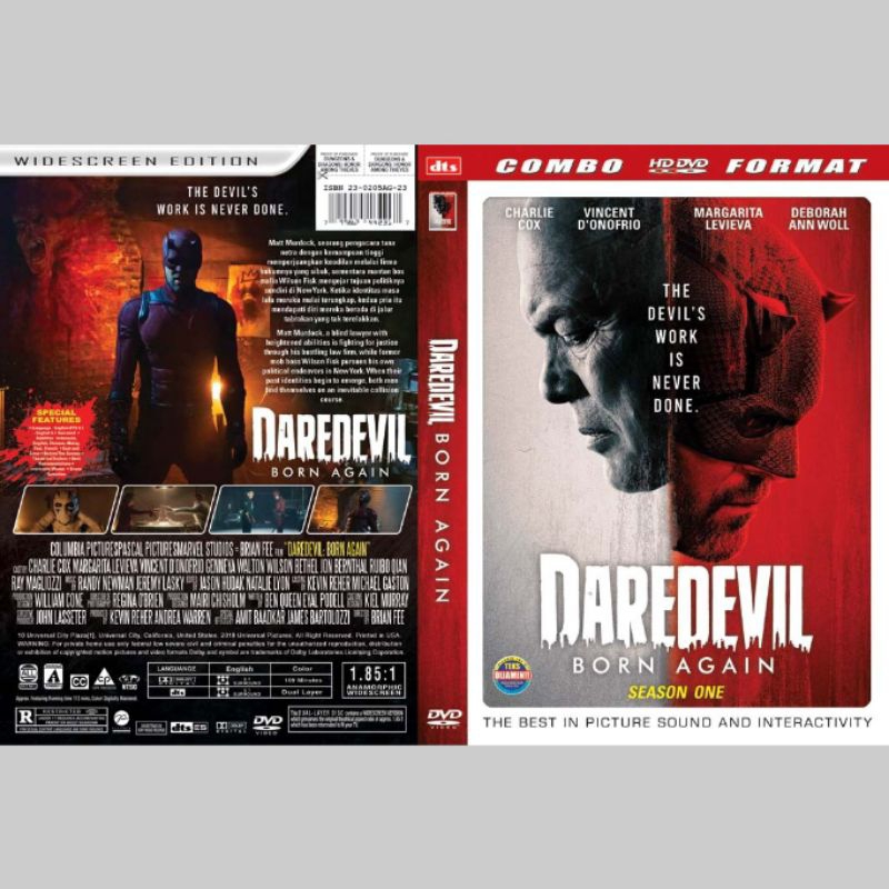 DAREDEVIL Movie Series Cassette: BORN AGAIN (2025)
