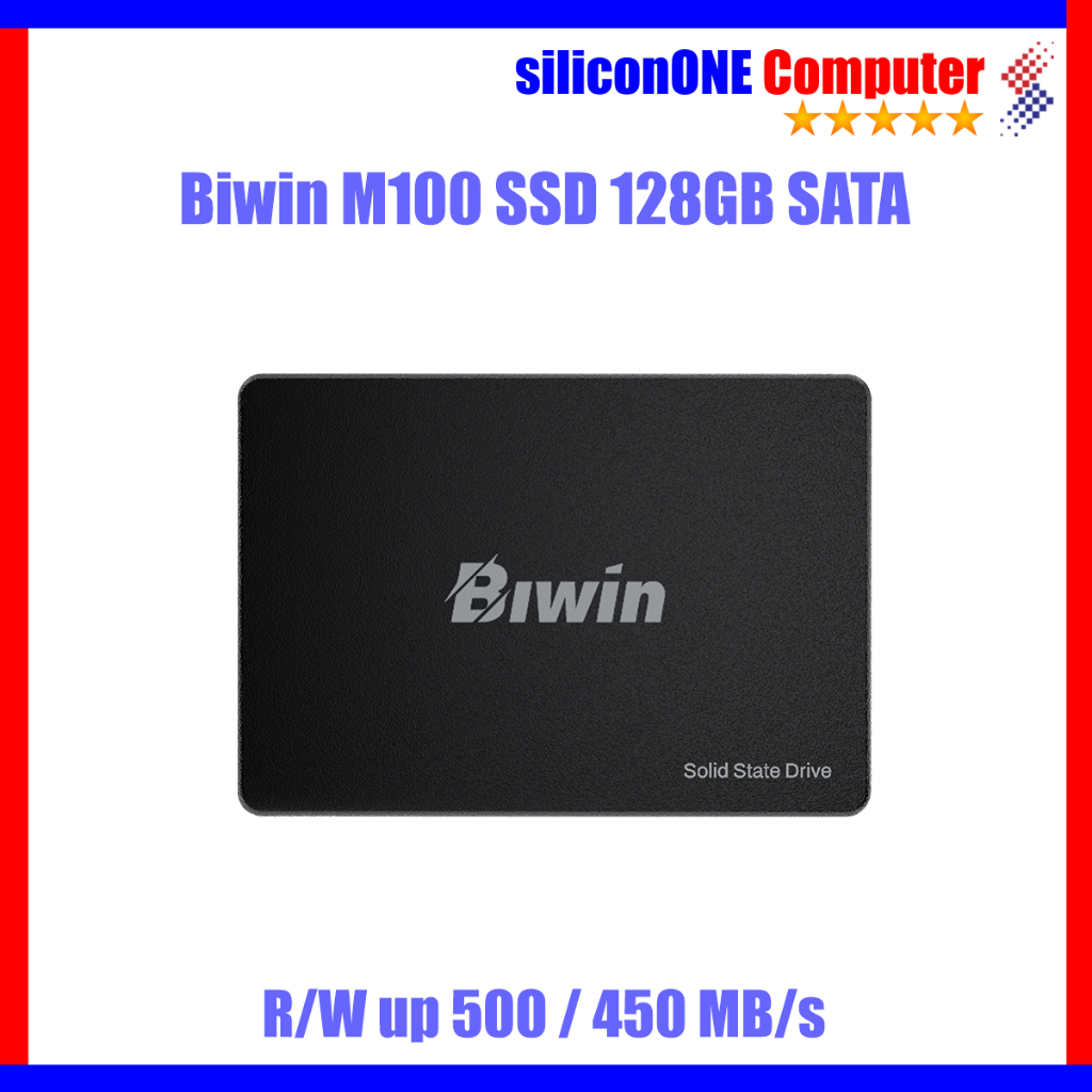 Biwin SSD 128GB Sata M100 สูงสุด 500/450 MB/s