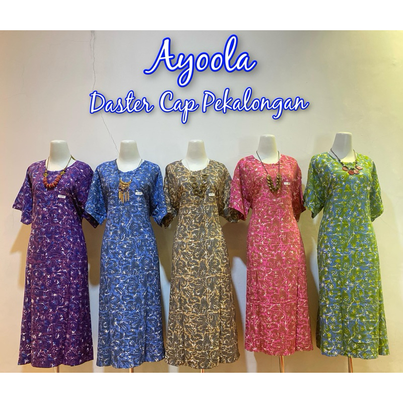 Premium Cap Daster Ld 125cm Jumbo Pekalongan Cap Daster Busui