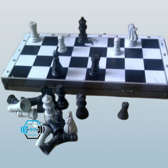 HORSE CHESS WOODEN BOARD CHESS กระดานพลาสติก ไซส์ L